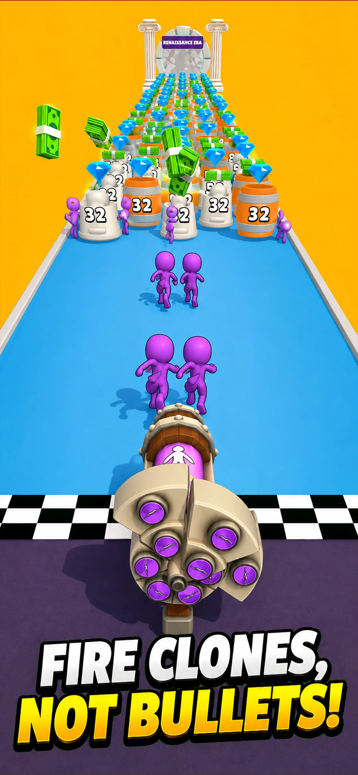 Crowd Army: Clone Run screenshot